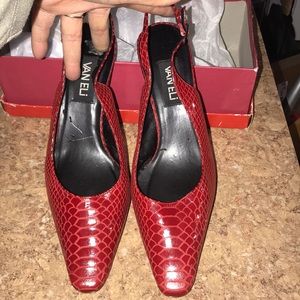 Women’s Snakeprint Slingbacks